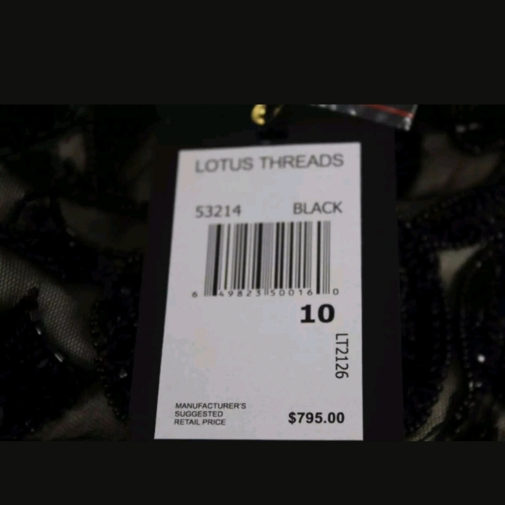 Lotus Threads Women's Embroidered Dress Size 10 - Picture 5 of 5